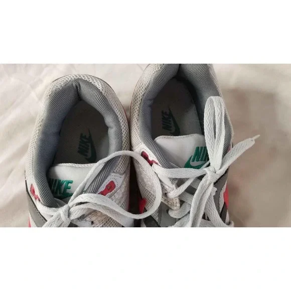 Nike Airmax Air Command Pure platinum Gym Red White Classic Tennis Shoe Size 8.5 - Picture 7 of 10